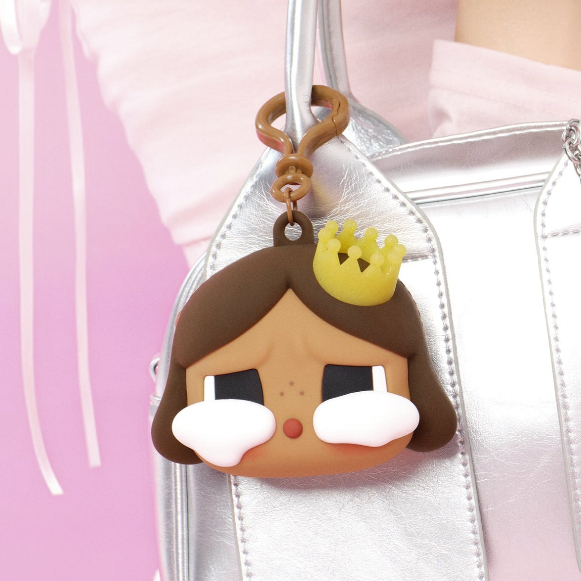 CRYBABY SHINY SHINY Series-Earphone Case (Brown)(Gold)