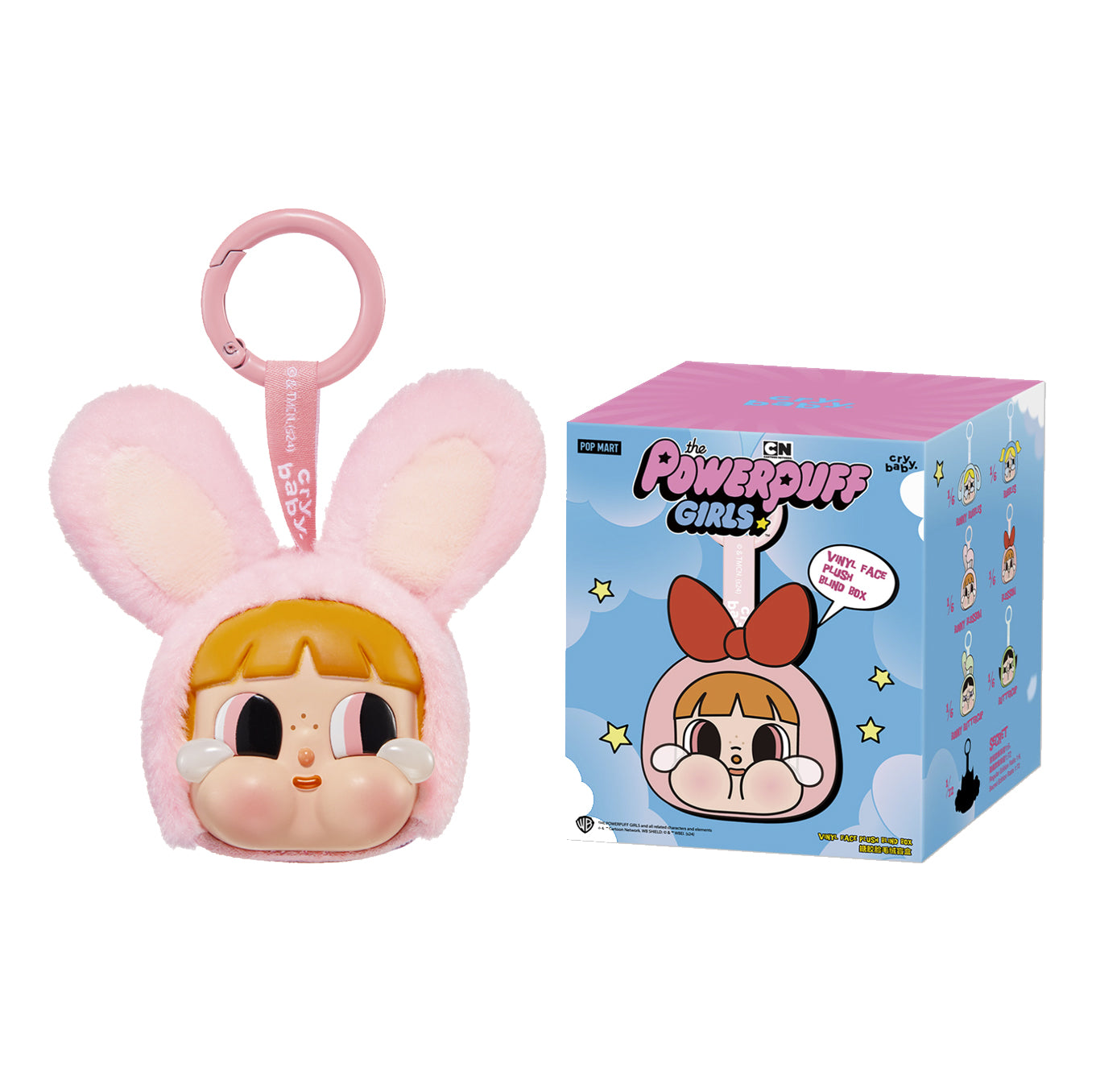 CRYBABY × Powerpuff Girls Series-Vinyl Face Plush Blind Box