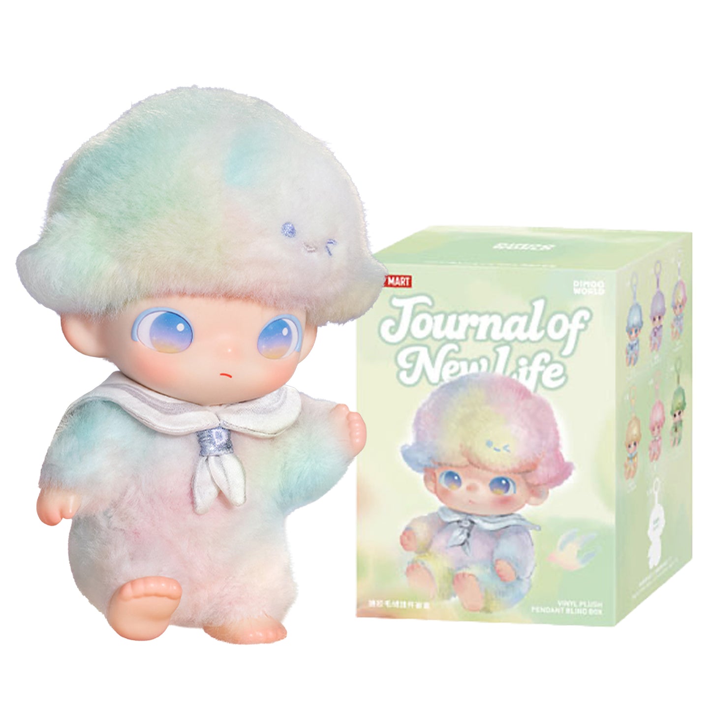 DIMOO Journal of New Life Series-Vinyl Plush Pendant Blind Box