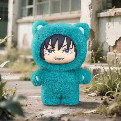 Jujutsu Kaisen Cat Ear Plush Keychains Blind Box