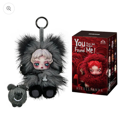 SKULLPANDA You Found Me! Series Plush Doll Pendant