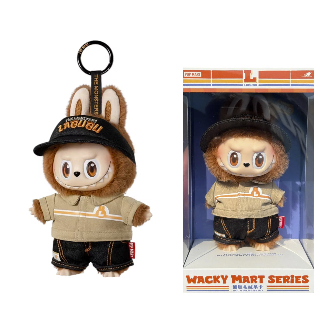 Labubu The Monsters Wacky Mart Series Vinyl Plush