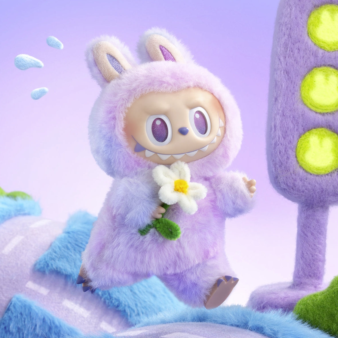 THE MONSTERS Big into Energy Series-Vinyl Plush Pendant Blind Box