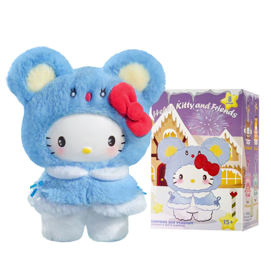 Sanrio Characters Little Cape Series Vinyl Plush Pendant Single Blind Box