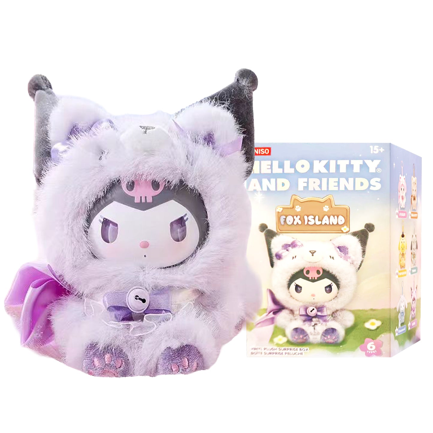 Sanrio Characters Fox Island Plush Doll Blind Box