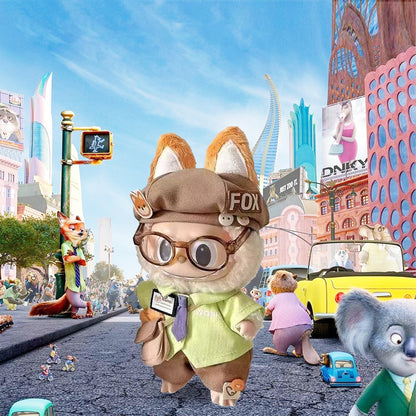 Labubu Blind Box + Labubu Zootopia Nick Outfits