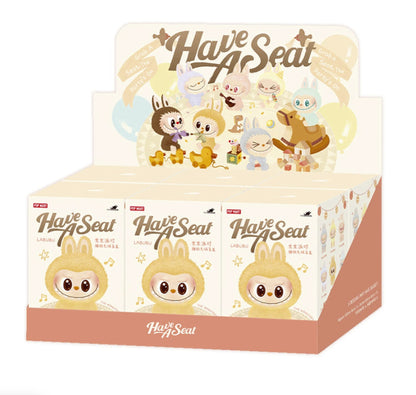 POP MART Labubu The Monsters -- Have a Seat Vinyl Plush Blind Box