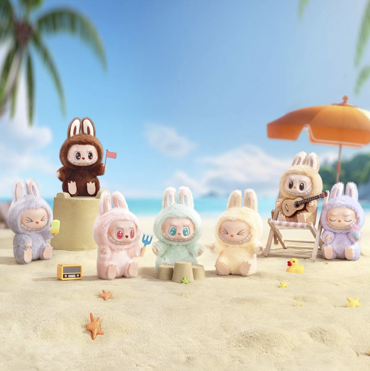 POP MART Labubu The Monsters -- Have a Seat Vinyl Plush Blind Box