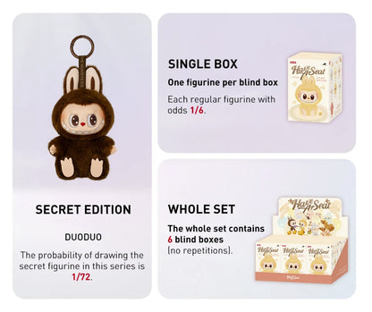 POP MART Labubu The Monsters -- Have a Seat Vinyl Plush Blind Box