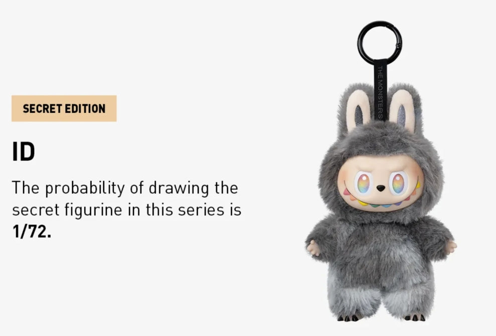 POP MART The Monsters Labubu Big Into Energy Series Secret 'ID
