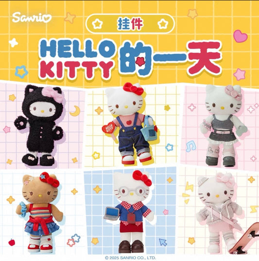 Sanrio ×Chinese Sanrio Hello Kitty Daily Life Long Leg Mascot