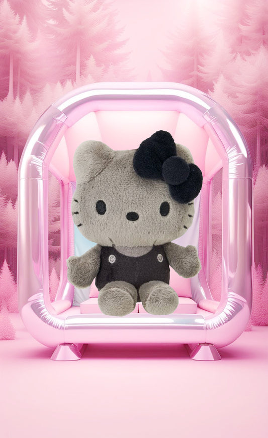 SANRIO Hello Kitty MC Collection Classic Black Mascot Holder Keychain