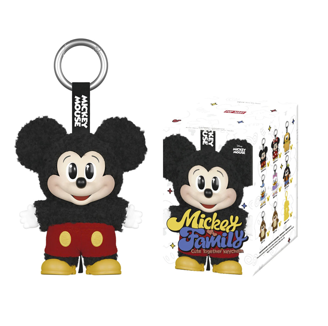 Disney Mickey Family Cute Together Series Plush Pendant Blind Box