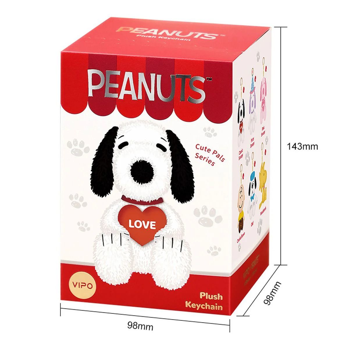 Peanuts Plush Keychain Blind Box