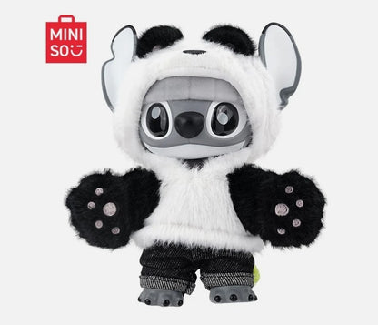 Disney Stitch Panda Vinyl Plush Keychain