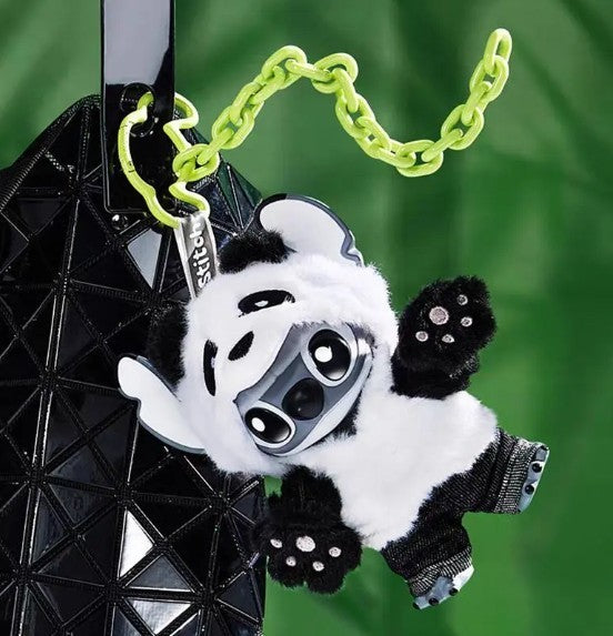 Disney Stitch Panda Vinyl Plush Keychain