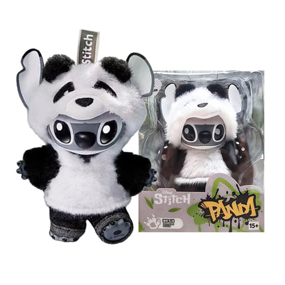 Disney Stitch Panda Vinyl Plush Keychain