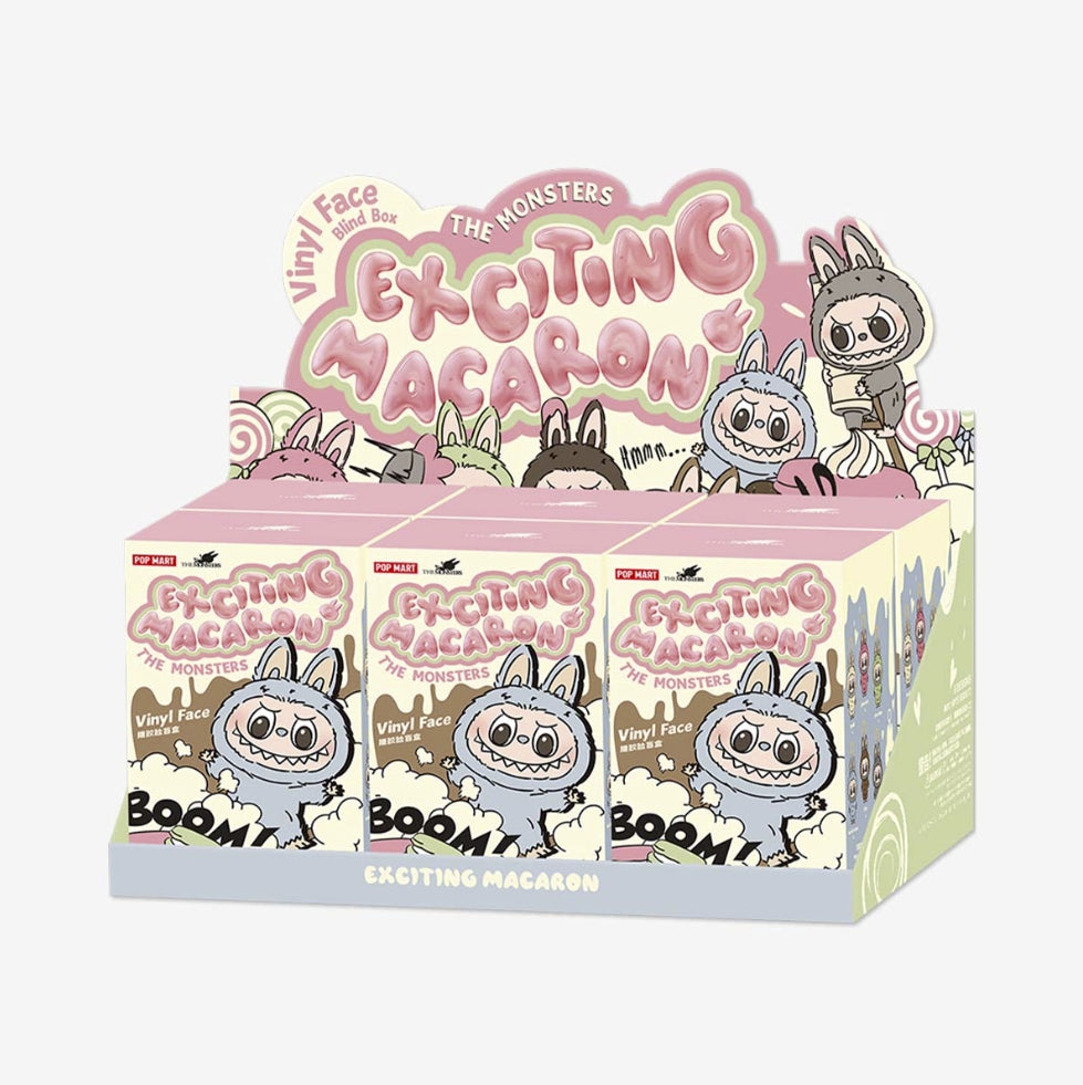 POP MART Labubu Exciting Macaron Blind Box